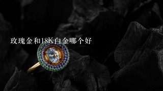 玫瑰金和18K白金哪个好